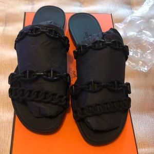 New Hermes Chaine D’ancre Sandals size